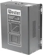 Стабилизатор напряжения WESTER STW5000NS 5 000 ВА цифровой, однофазный, 220В, вх.:125-275В