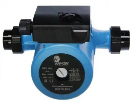 Wester WCP 25-80G 180мм Насос циркуляционный с гайками