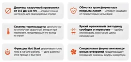 Сварочный аппарат инверторного типа Wester MIG 140i, MMA, MIG/MAG