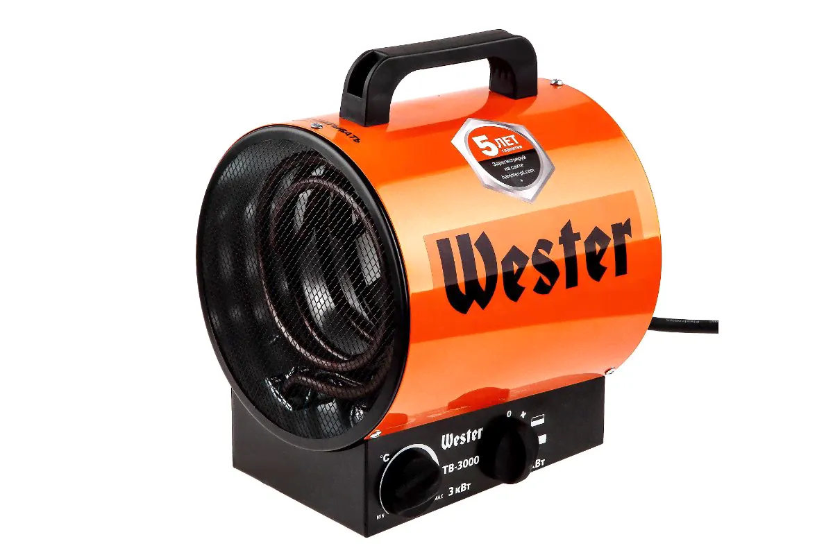 Тепловая пушка WESTER TB-3000 (электро)-0